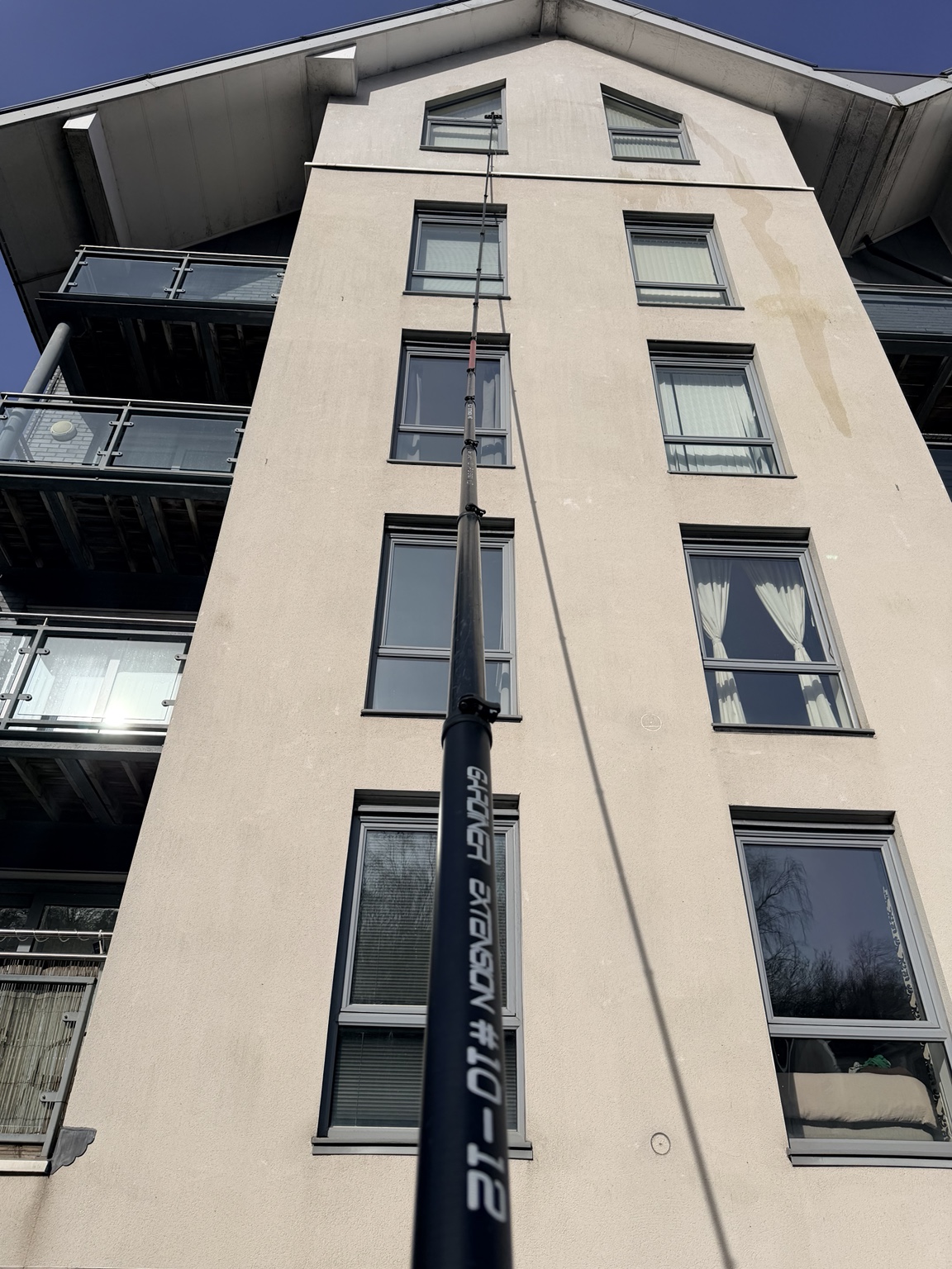Residential window cleaning